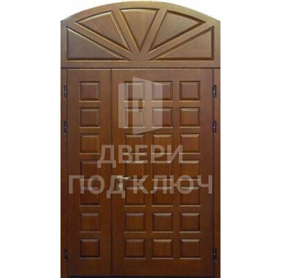 Элитная полуторная арочная дверь ДПК-12700